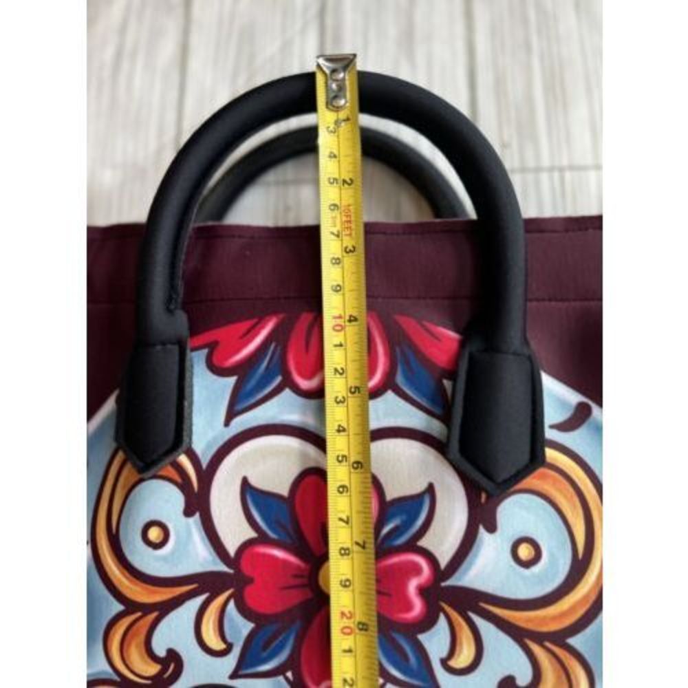 Save My Bag Womens Drawstring Bag/ Backpack Italy Neoprane SkullLimited Edition - Picture 9 of 13
